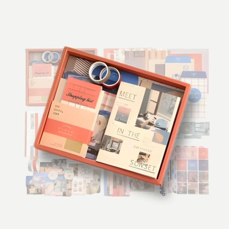 Coffret Scrapbooking pour Adulte Douceur Pastel
