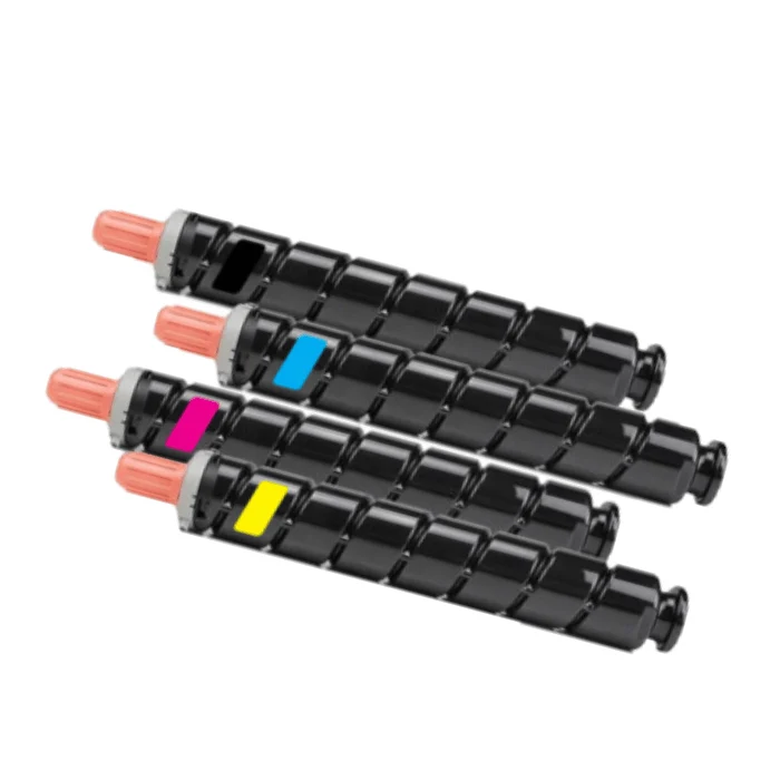 Pack 4 toners Canon C-EXV 34 compatibles noir, cyan, magenta, jaune — iR Advance C2020, C2030
