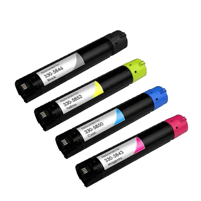 Pack 4 toners Dell 5130 compatibles noir, cyan, magenta, jaune — Dell 5130 cdn